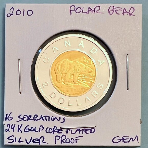 Canada 2010 Highly Collectible Set of 3 x $2 Toonies! - Picture 3 of 16